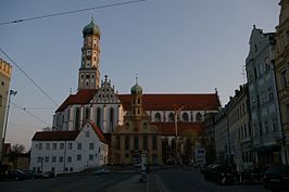 De basilica van de abdij