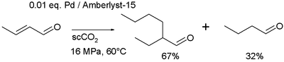 Crotonaldehyde Aldol process