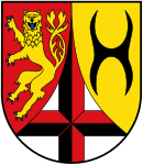 Das Wappen des Kreises Altenkirchen in Rheinland-Pfalz