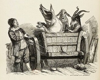 Le Cochon, la Chèvre et le Mouton.