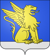 Escudo de Saint-Marc-Jaumegarde (Francia).