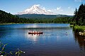 Trilliumvatn við Mt. Hood.