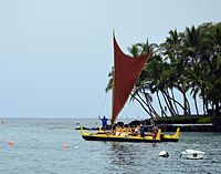 Boat on ocean