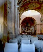 Intérieur de l'église Saint-François-Xavier.