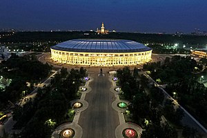 Luschniki-Stadion im Juni 2017