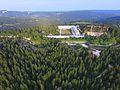 Fort des Rousses en 2016, vue du ciel