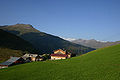 Blick von Nordosten auf den Glaspass