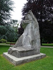 Jakob Probst (1880–1966), Hodler-Krieger oder Marigiano-Krieger. 1944–45, Ursprünglich für Ferdinand Hodler gedacht, wurde aber als Soldatendenkmal durch General Guisan eingeweiht. Stadtpark Olten