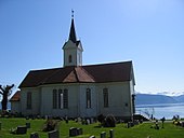 Tjugum kyrkje, �ttekant, tre (1863)