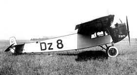 Image illustrative de l’article Fokker F.III