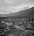 Campo de concentração para japoneses no Canadá, durante a Segunda Guerra Mundial.