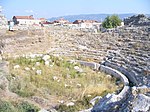 Das Theater, restauriert von Plinius, aber wieder verfallen.