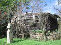 Ruine biserica de lemn Bidiu