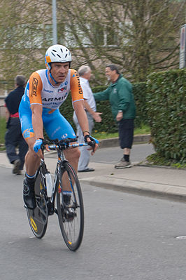 Robert Hunter tijdens de Ronde van Romandië 2010