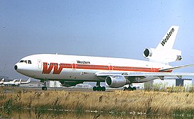 DC-10-10 авиакомпании Western Airlines, идентичный разбившемуся