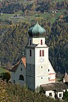 Pfarrkirche zur Schmerzhaften Muttergottes mit Friedhofskapelle und Friedhof