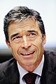 Anders Fogh Rasmussen op 28 oktober 2008 geboren op 26 januari 1953