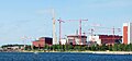 Image 13Olkiluoto 3 under construction in 2009. It was the first EPR, a modernized PWR design, to start construction. (from Nuclear power)