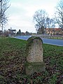 Ganzmeilenstein an der S 111 in Kotitz