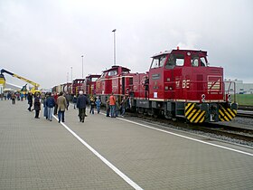 Euro-Terminal, Europark Coevorden met BE-locomotieven