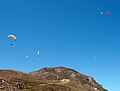 Volo in parapendio sul Monte Spico