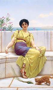 Lene, de John William Godward, 1900