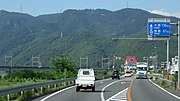 国道2号との重複 岡山県瀬戸内市長船町