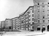 Wohnblock in der Leipziger Windmühlenstraße (1954)