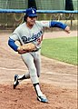 Fernando Valenzuela, uno de los mayores exponentes del beisbol, siendo Premio Cy Young de 1981 en la Liga Nacional.