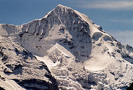 De Mönch vanaf Kleine Scheidegg