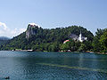 Bled Gölü, şato ve kilise