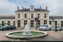 La gare de Cahors en 2017.