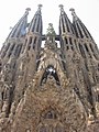 La Sagrada Fam�lia di Barcellona.