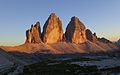 Drei Zinnen in den �stlichen Dolomiten