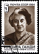 D Indira Gandhi