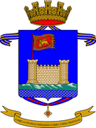 Escudo del Regimiento italiano de la Laguna Serenissima.