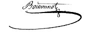 signature de François Boissonnot