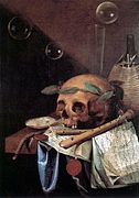 Vanitas, Simon Renard de Saint-André, circa 1650