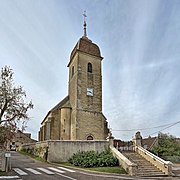 L'église Sainte-Cécile.