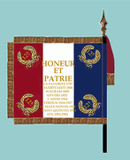 Drapeau actuel (revers)