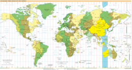 Localizzazione del fuso UTC+8