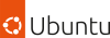 Ubuntu logo.