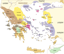 AncientGreekDialects (Woodard) hr.svg