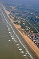 Koksijde: Luftansicht von Koksijde und Oostduinkerke