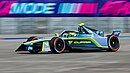 Lucas di Grassi im Mahindra M9Electro von ABT Cupra beim Berlin E-Prix