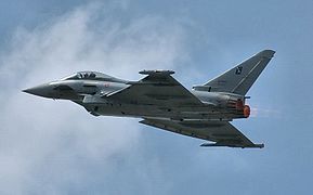 Eurofighter Typhoon utilizzato dall'Aeronautica militare italiana