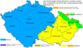 Uspořádání moderních samosprávných krajů ve vztahu k historickým zemím Koruny české