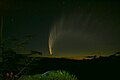 Cometa McNaught na Nova Zelândia em 20 de janeiro.