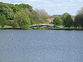 Brug bij Haderslev Indre Dam.