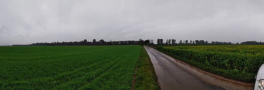 Der "Bahndamm" in Tieflage am Ramrather Weg